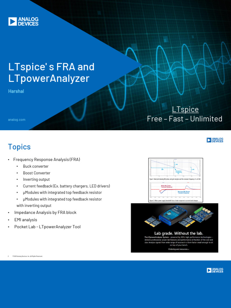 LTspice FRA Guide for Converters | PDF | Electrical Network | Feedback