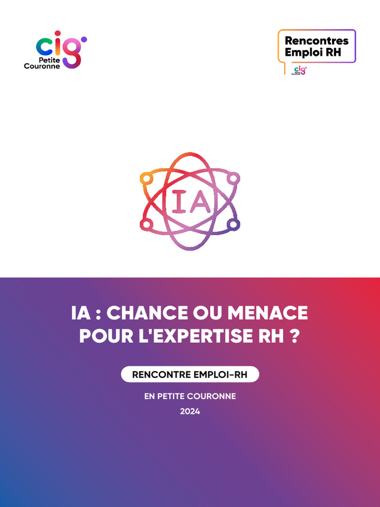 IA et RH : enjeux et opportunités 2024 | PDF | Intelligence ...