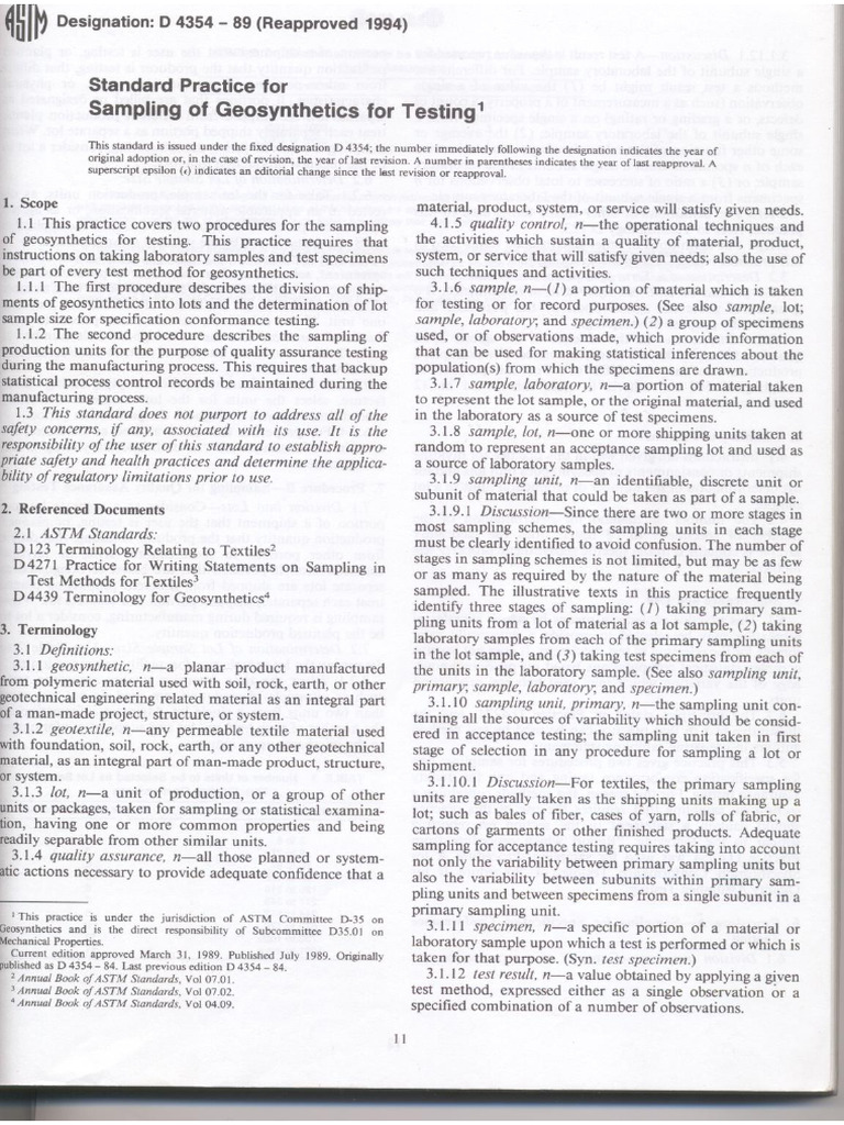 Norma 4354 | PDF