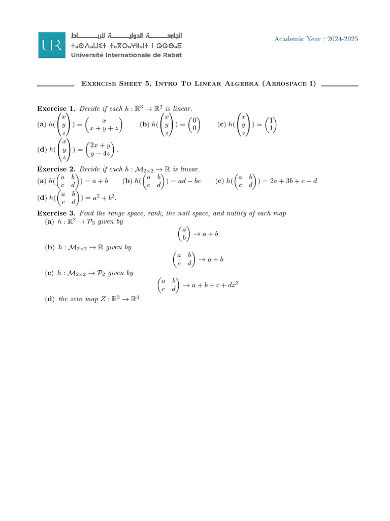 Sheet 5 | PDF