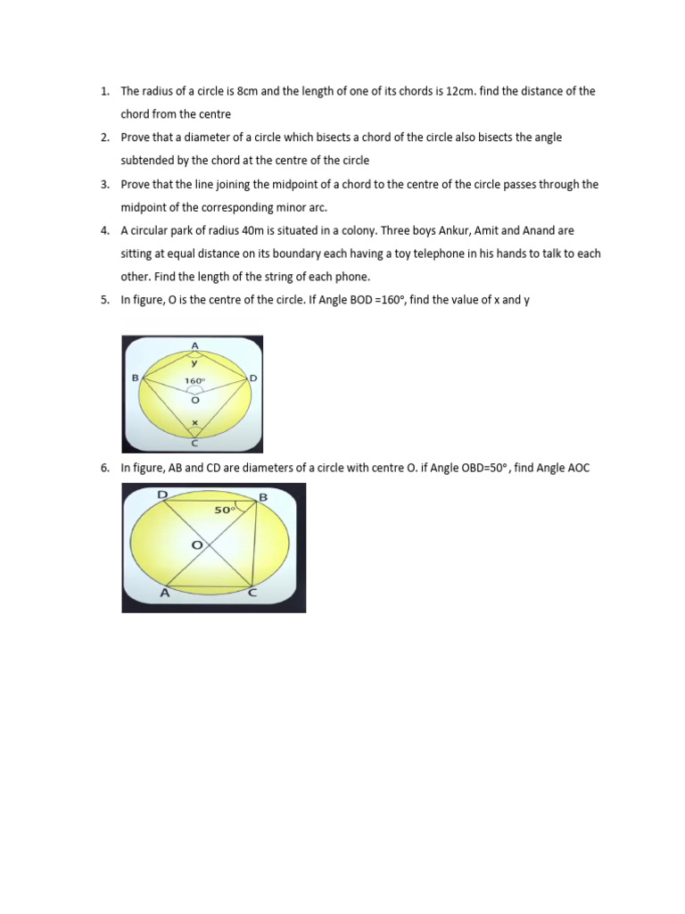 Circles | PDF