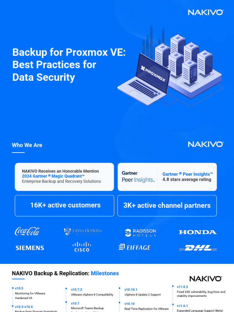 Proxmox VE Backup Best Practices Guide | PDF | Backup | Virtual Machine
