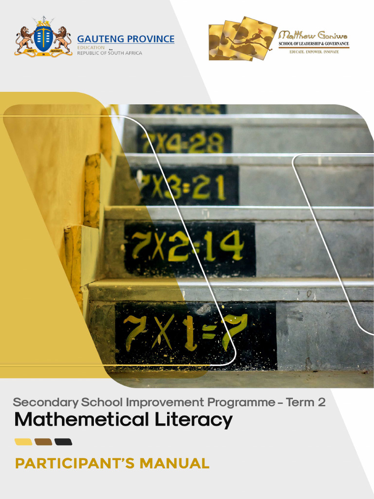 Mathematical Literacy SSIP Term 2 Guide | PDF | Fahrenheit | Volume