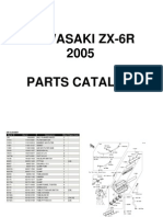 Kawasaki Zx-6R 2005 Parts Catalog