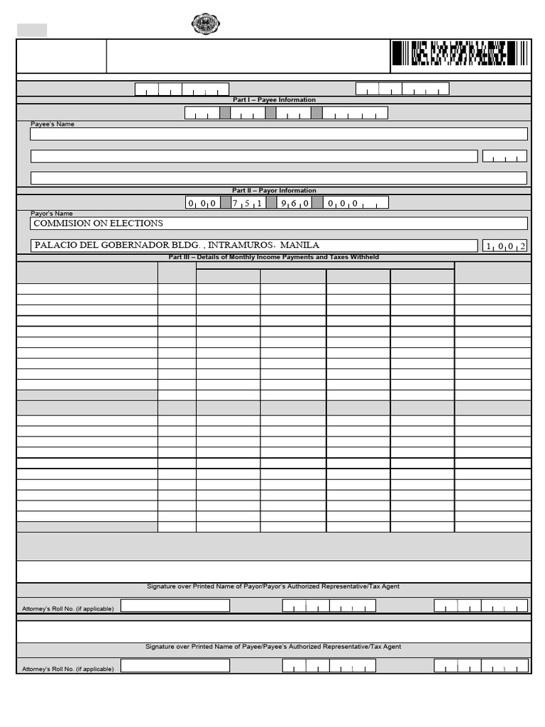 BIR Form 2307: Tax Withholding Certificate | PDF | Corporate Tax | Taxes