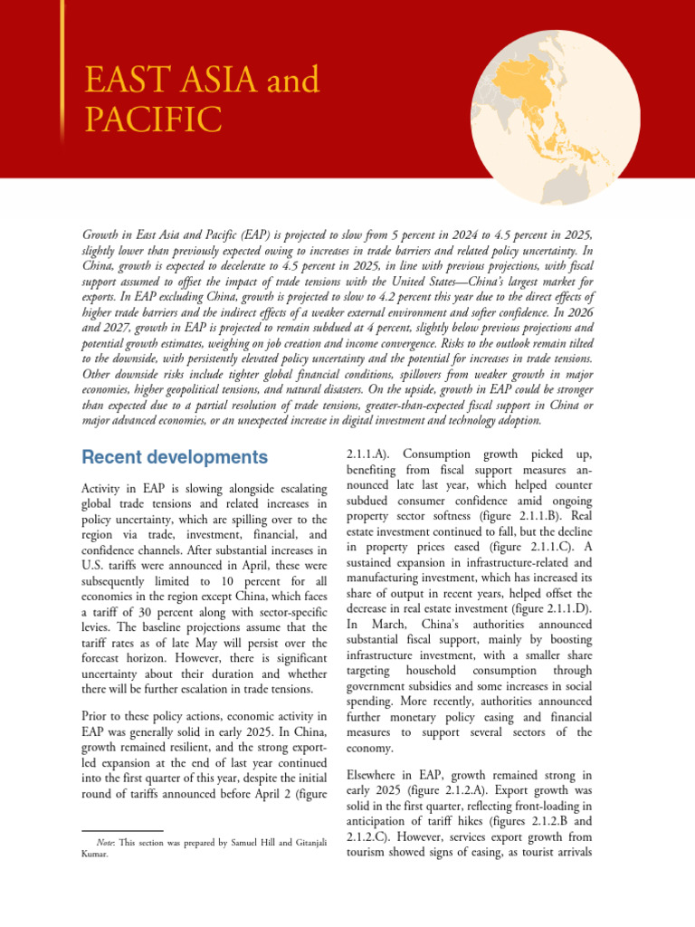 GEP June 2025 73 119 | PDF | Inflation | Gross Domestic Product