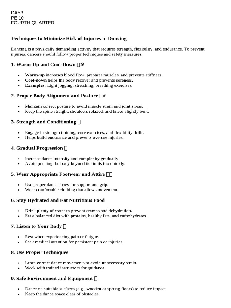 5day3 Pe 10 | PDF