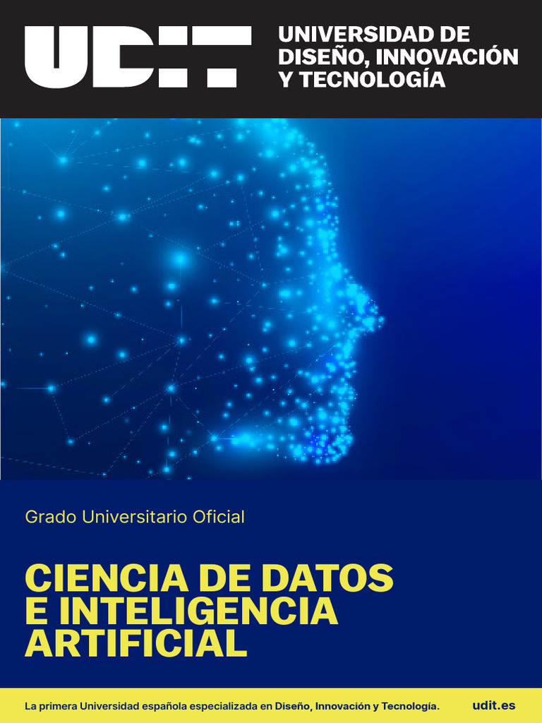 Grado en Ciencia de Datos y IA en UDIT | PDF | Inteligencia artificial ...