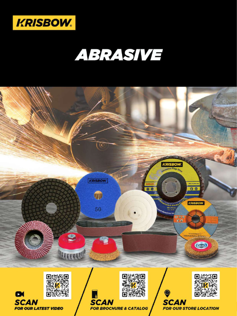 Sandpaper and Grinding Wheel Specifications | PDF | Grinding (Abrasive ...