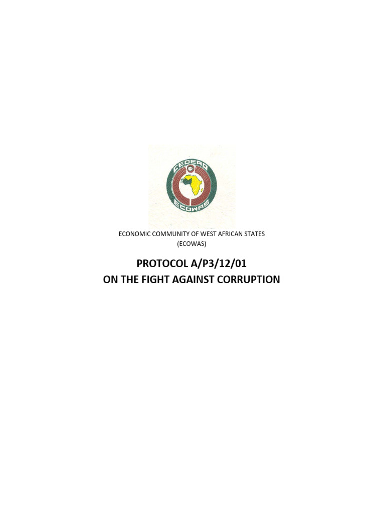 Protocol On Fight Against Corruption | PDF | Treaty | Extradition