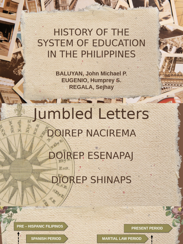 History of Education System | PDF | Philippines | Curriculum
