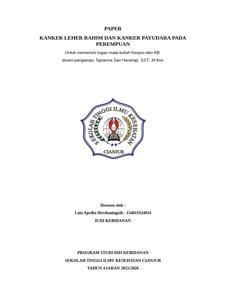 Paper Kespro Dan KB Lala | PDF