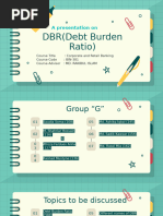 DBR Calculator | PDF | Business | Finance & Money Management