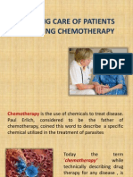 Nursing Care of Patients Receiving Chemotherapy