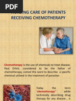 Chemotherapy Overview for Nursing Students | PDF | Chemotherapy | Cancer