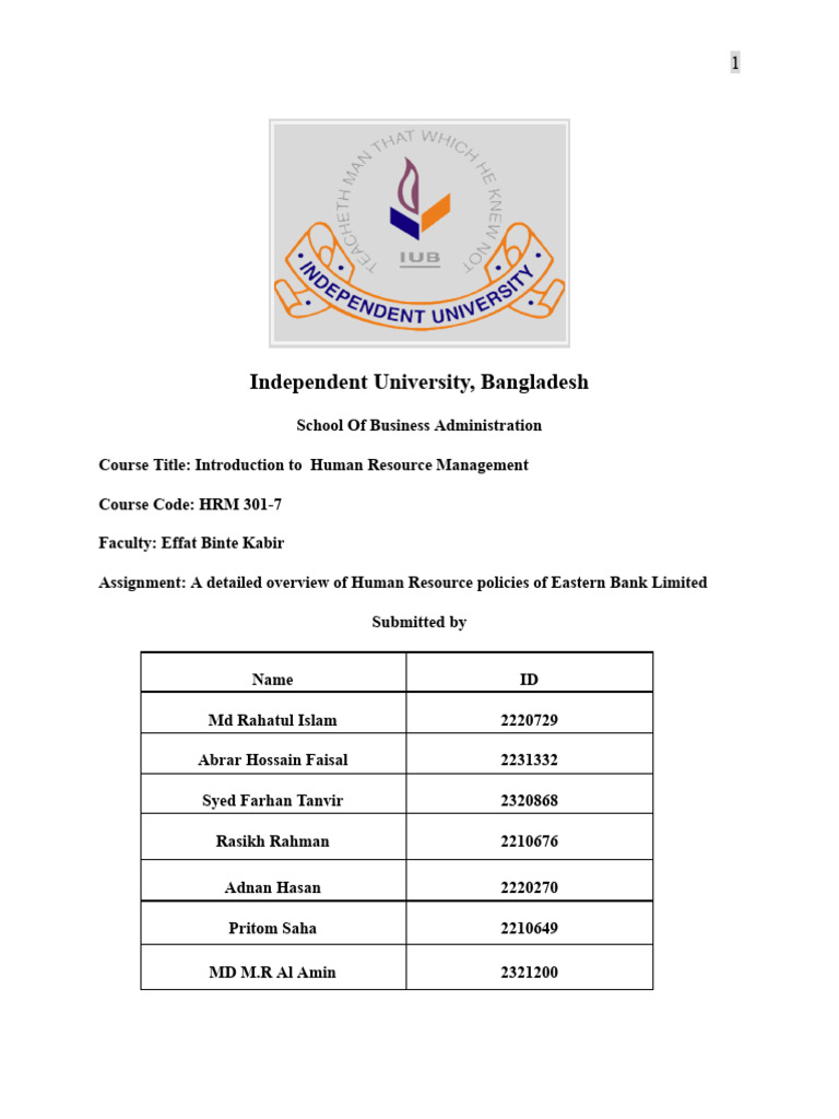 HRM Final Project | PDF | Payroll | Recruitment