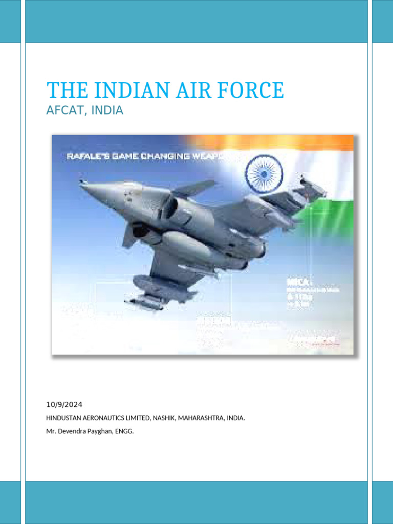IAF by Dev | PDF | Military | International Security