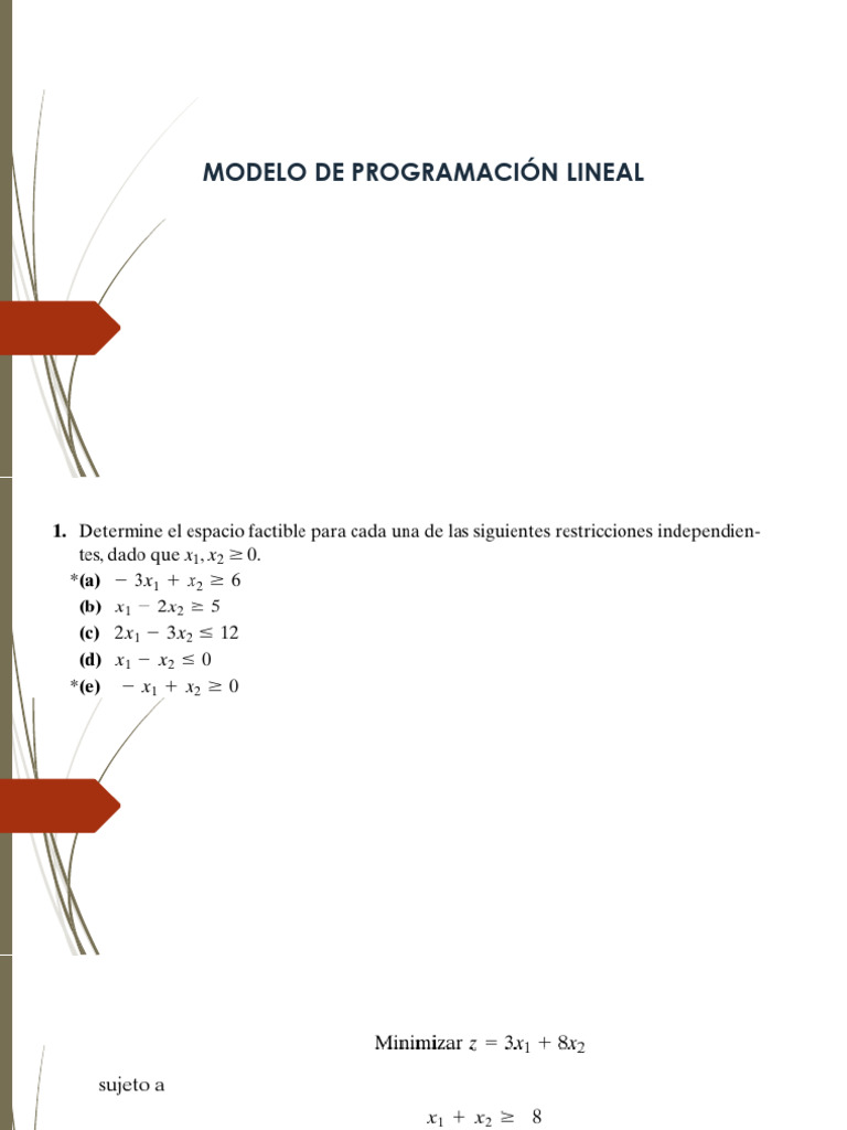 07 Programacion Lineal | PDF