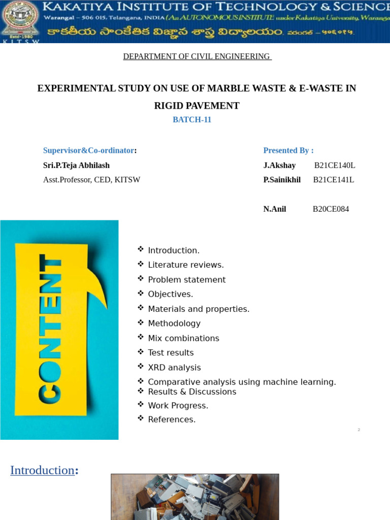 Major Project Batch 11 | PDF | Concrete | Construction Aggregate