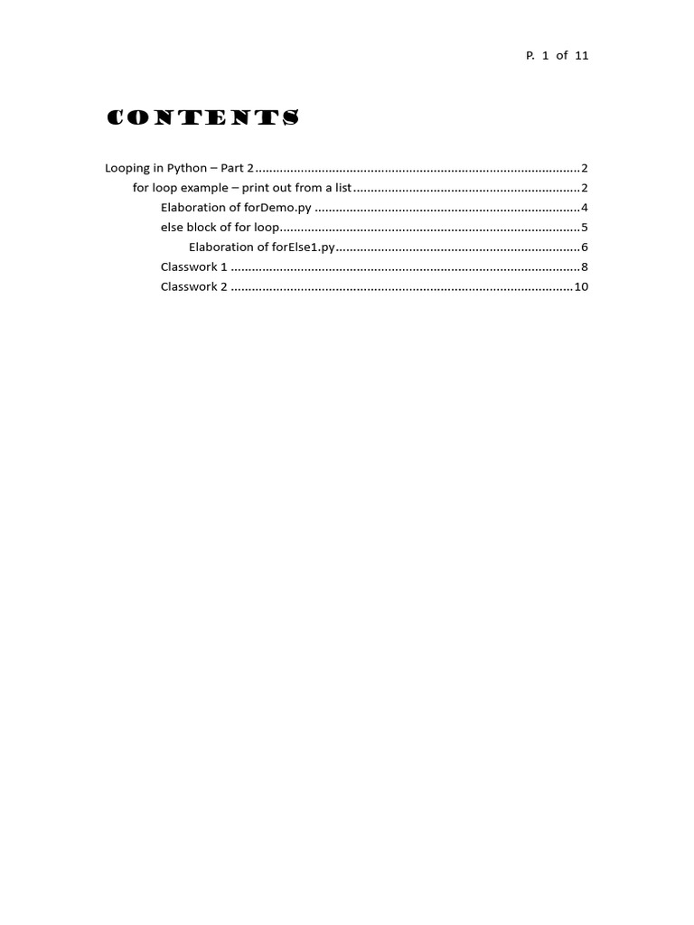 Python Lesson 3a Notes - Updated 1 | PDF | Control Flow | Computing