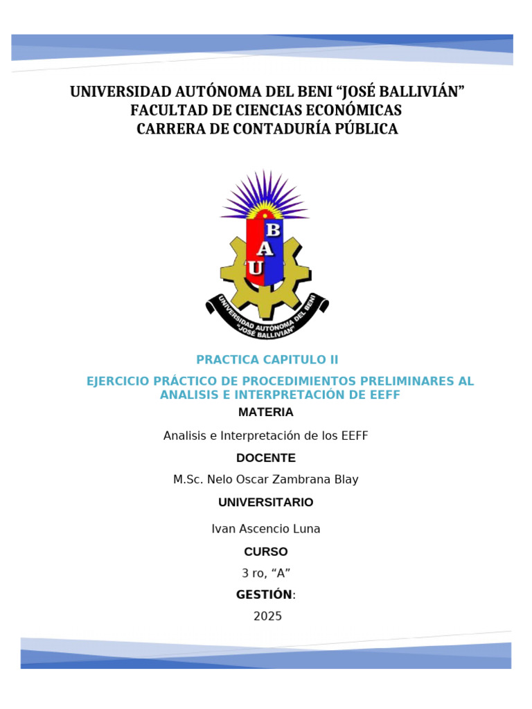 Practica Numero 2 de Analisis | PDF | Business | Contabilidad