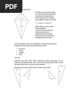 Membuktikan Rumus Luas Layang-layang (Proving the formula of a kite area)