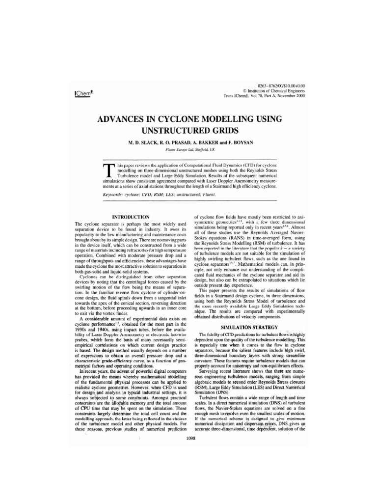 Cyclone 2000 | PDF