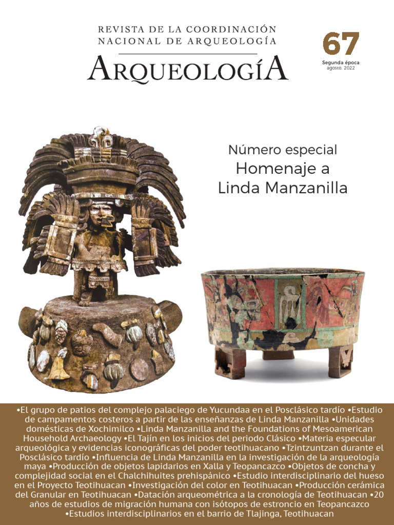 Arqueologia Tomo 67 Pdf Arqueología México