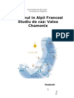 Turismul in Alpii Francezi - Studiu de Caz - Valea Chamonix