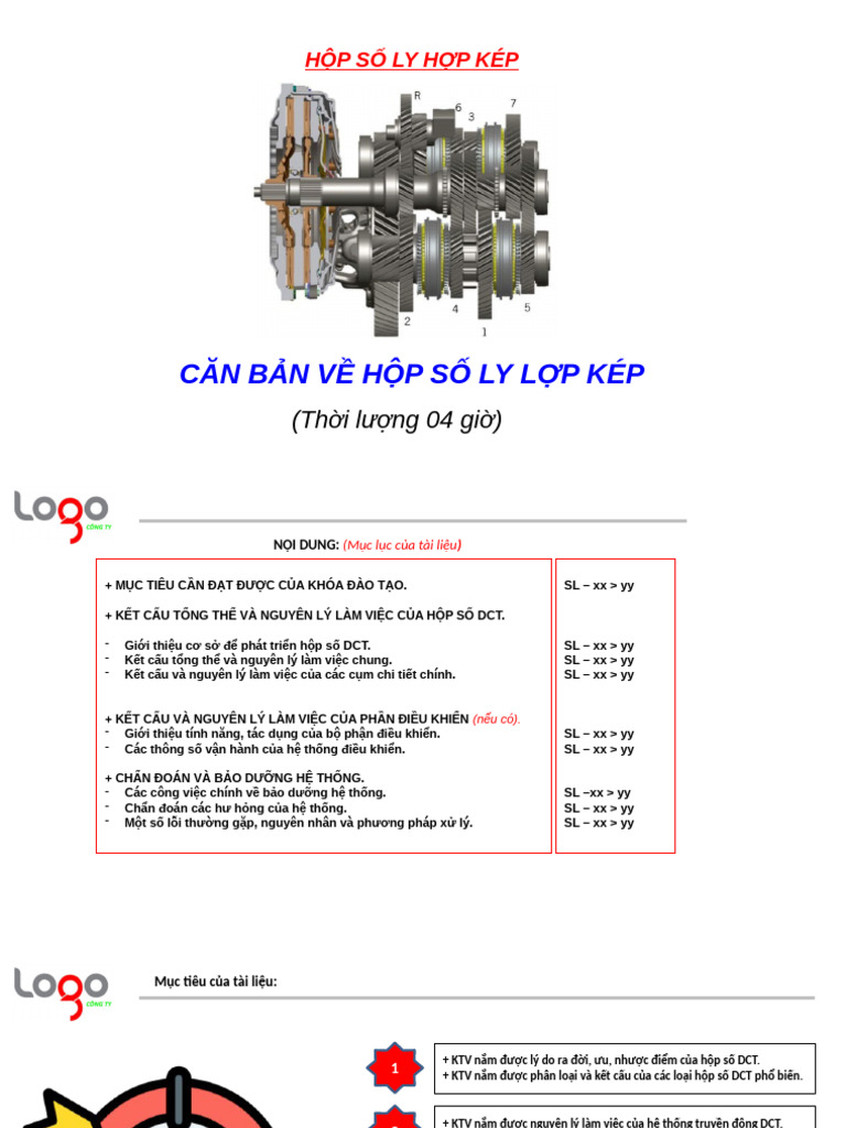 Hộp số DCT - Basic - 1.0 | PDF
