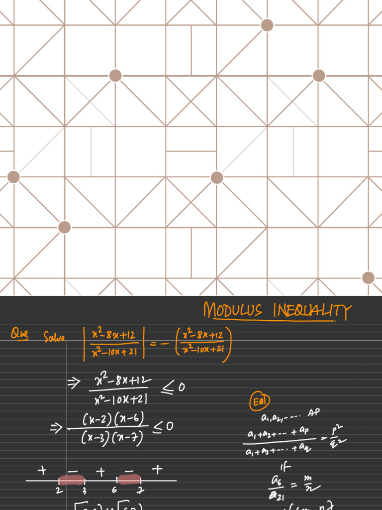 Modulus Inequalities Explained | PDF