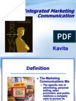 Integrated Marketing Communication: Kavita