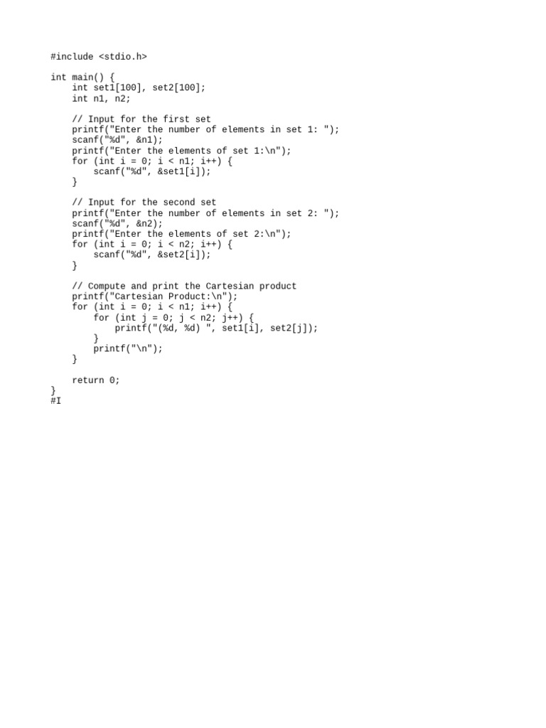 #Include Stdio.h | PDF