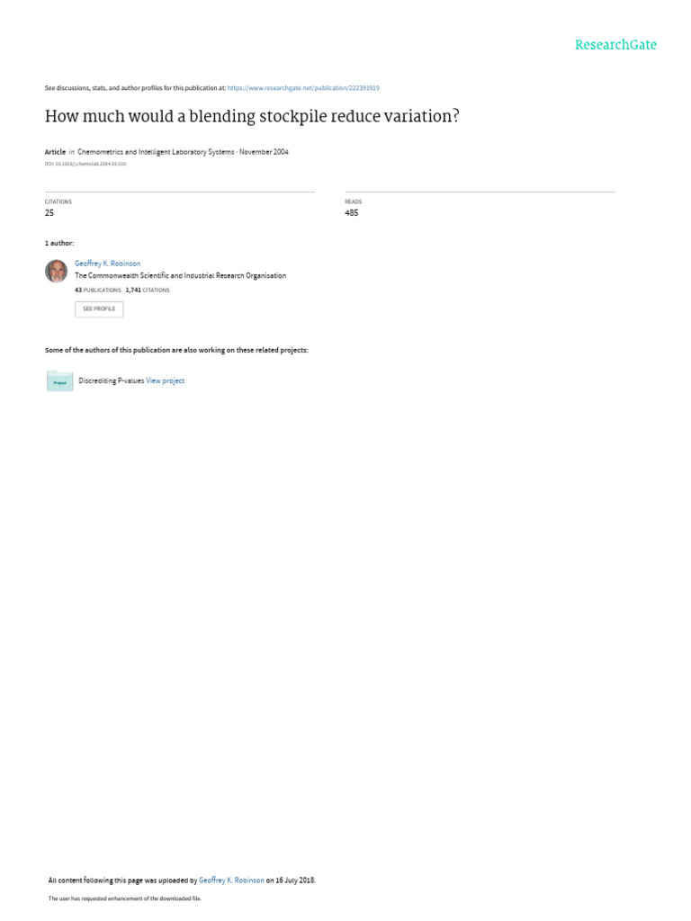 Robinson, 2004 | PDF