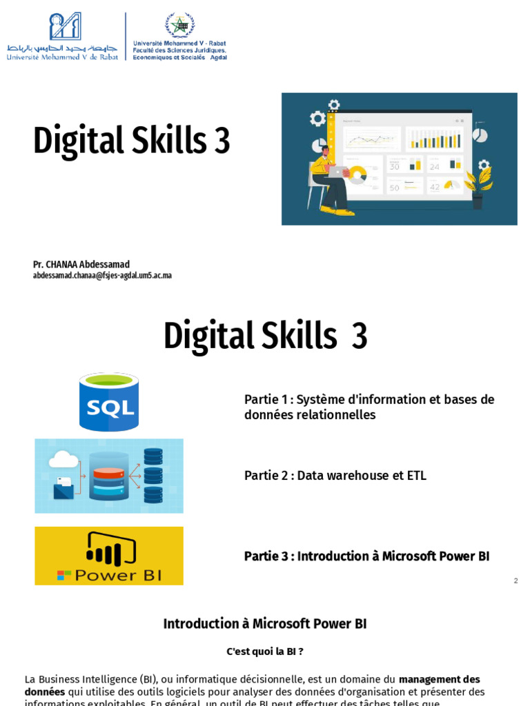 Introduction à Microsoft Power BI | PDF | Informatique décisionnelle ...