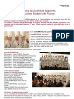 CP - MAF - 2012 - Palmarès Des Meilleurs Apprentis Charcutiers Traiteurs de France