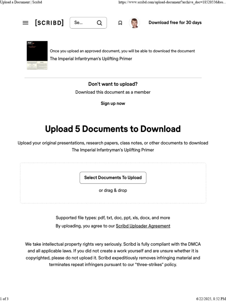 Upload A Document - Scribd | PDF | Scribd