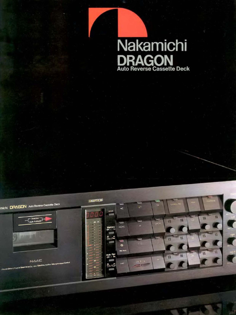 Nakamichi Dragon | PDF