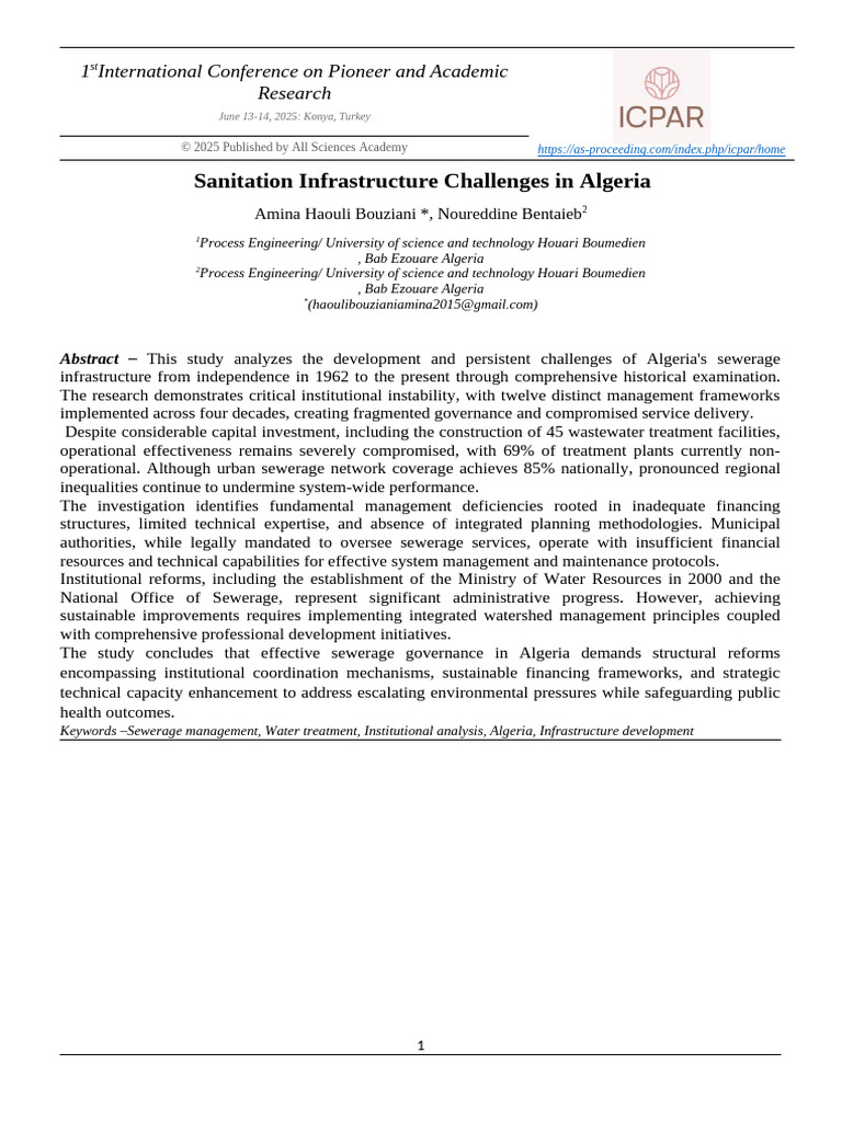 English Abstract Template | PDF | Infrastructure | Governance