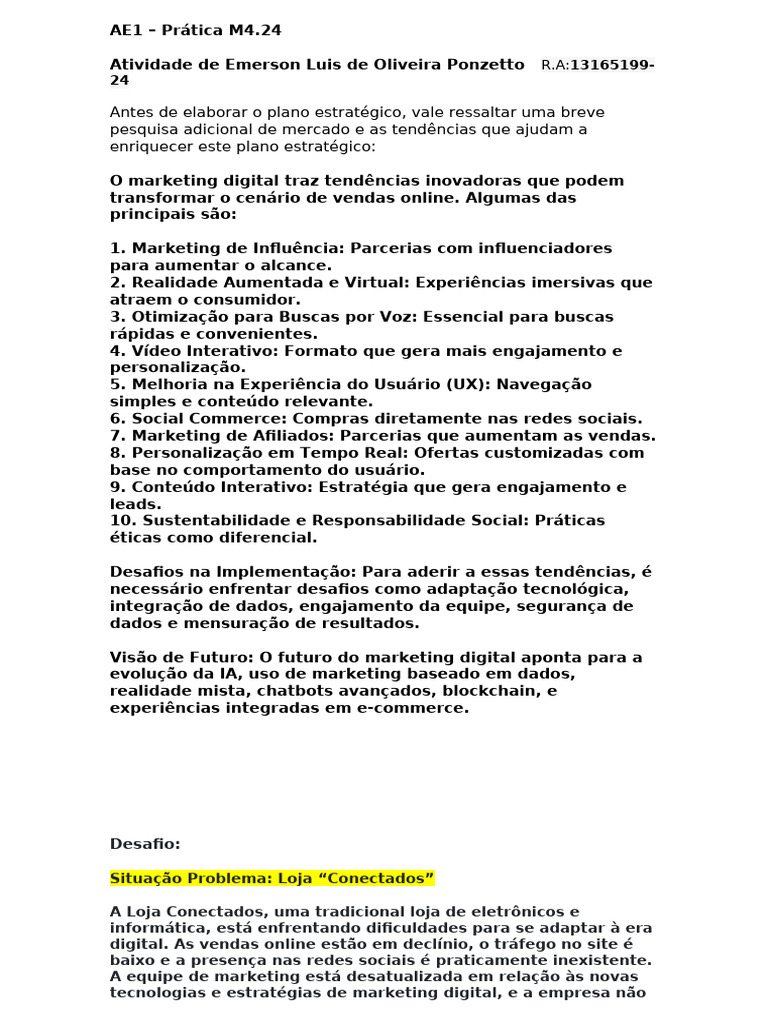Estratégias de Marketing Digital para E-commerce | PDF | Marketing | E ...