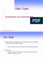 Abstract Data Types: Development and Implementation