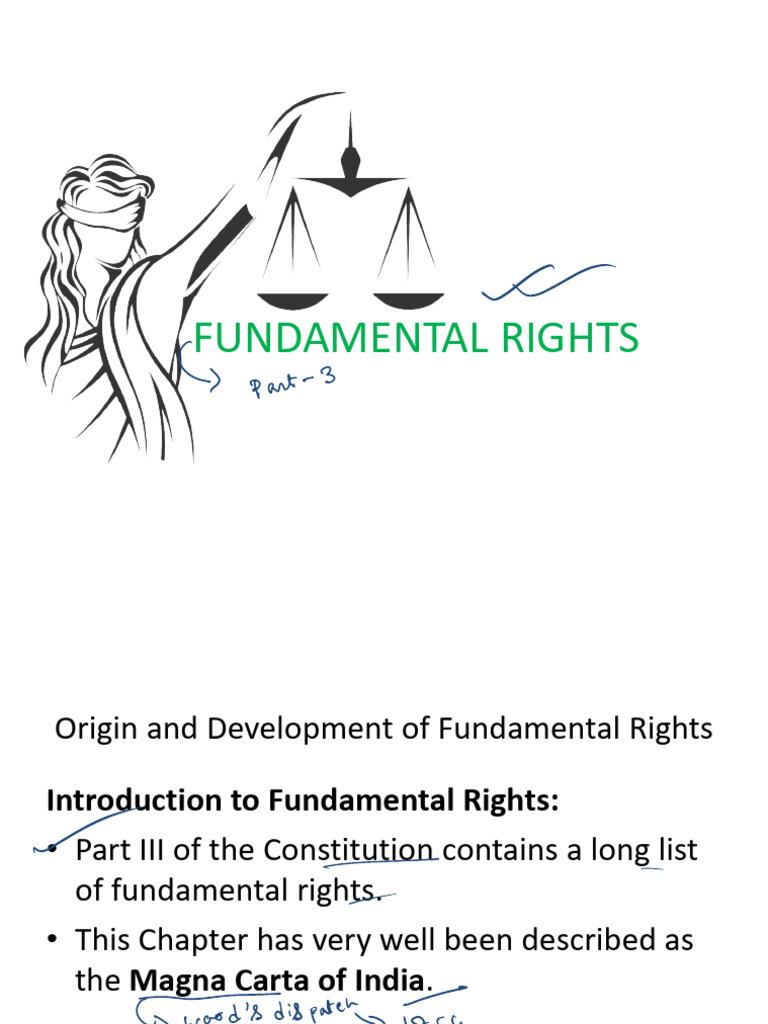Fundamental Rights Note | PDF