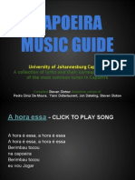 Capoeira Music Guide - LYRICS WITH SONGS