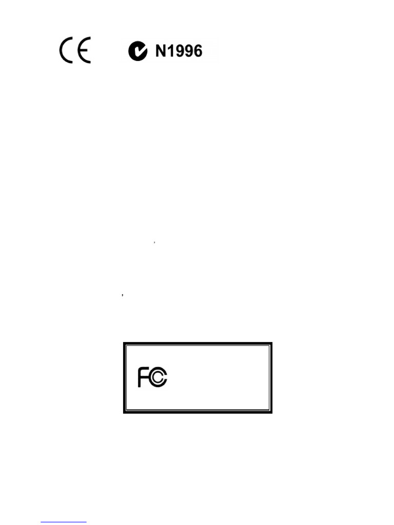 FCC Class B Equipment Compliance Guide | PDF | Bios | Electromagnetic ...