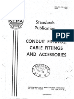 NEMA FB 1-1960 Conduit Fitting, Cables Fittings and Accessories