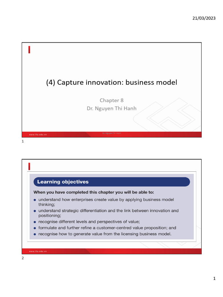 Business Model Innovation Overview | PDF | License | Royalty Payment