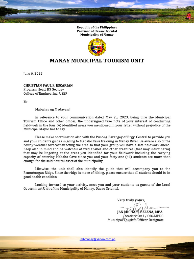 Reply Letter To USEP 2 | PDF