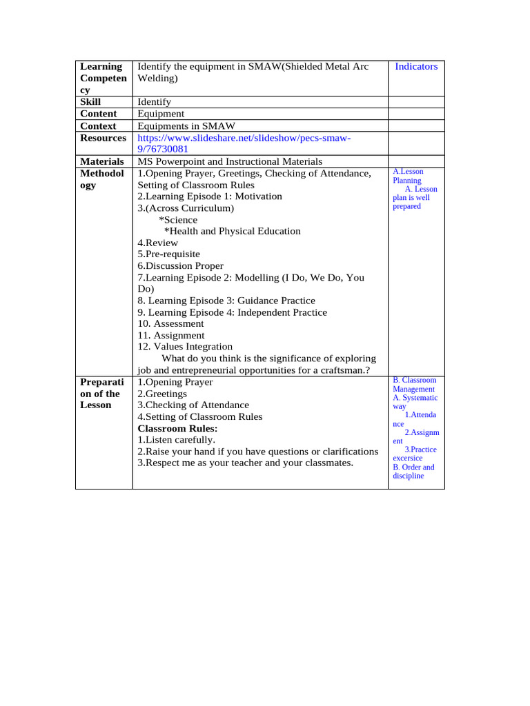 SMAW Equipment Identification Guide | PDF | Welding | Construction