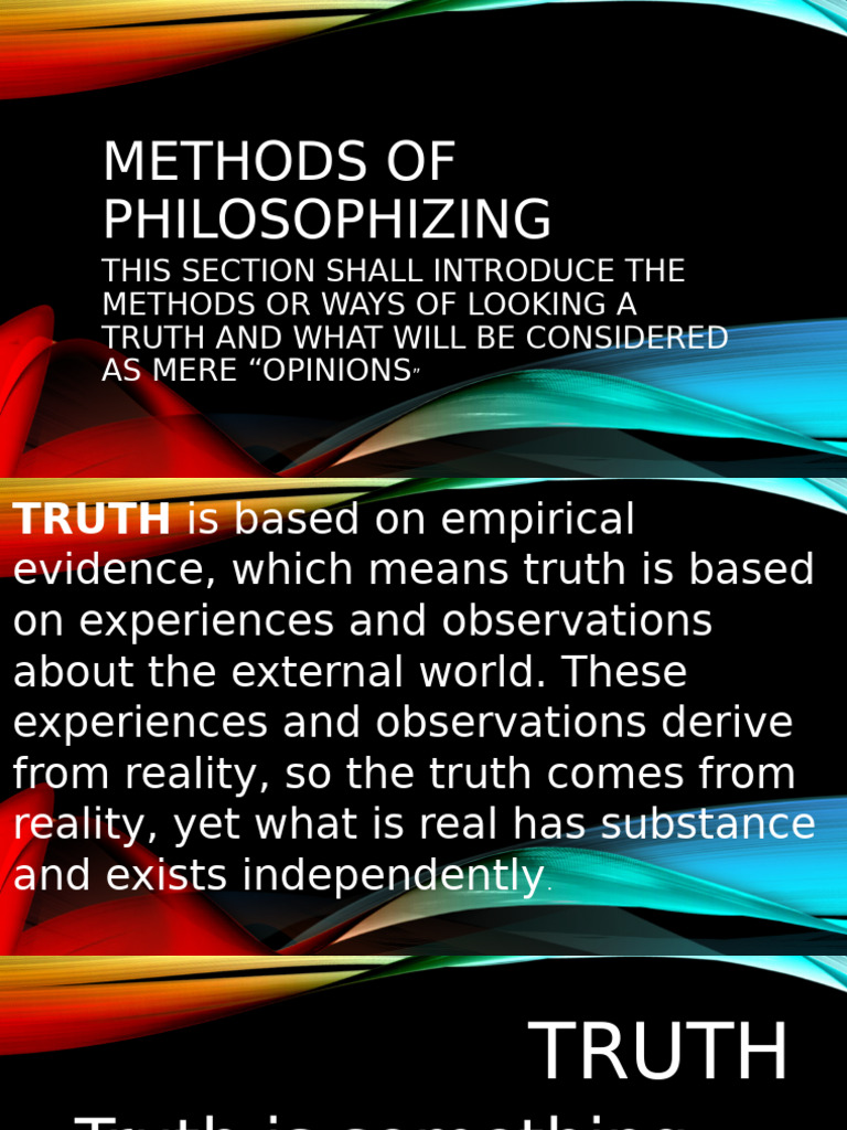 Methods of Philosophizing Explained | PDF | Argument | Fallacy