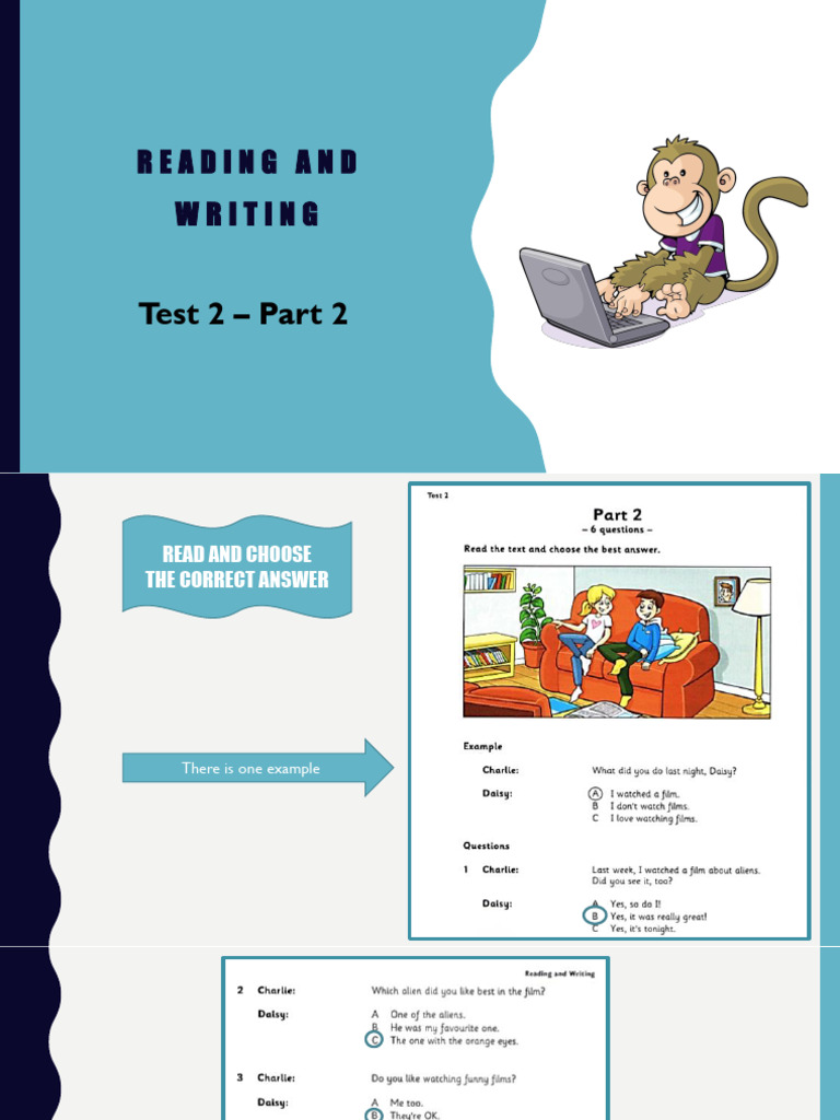 KEYtest 2 Parts 2 and 3 | PDF